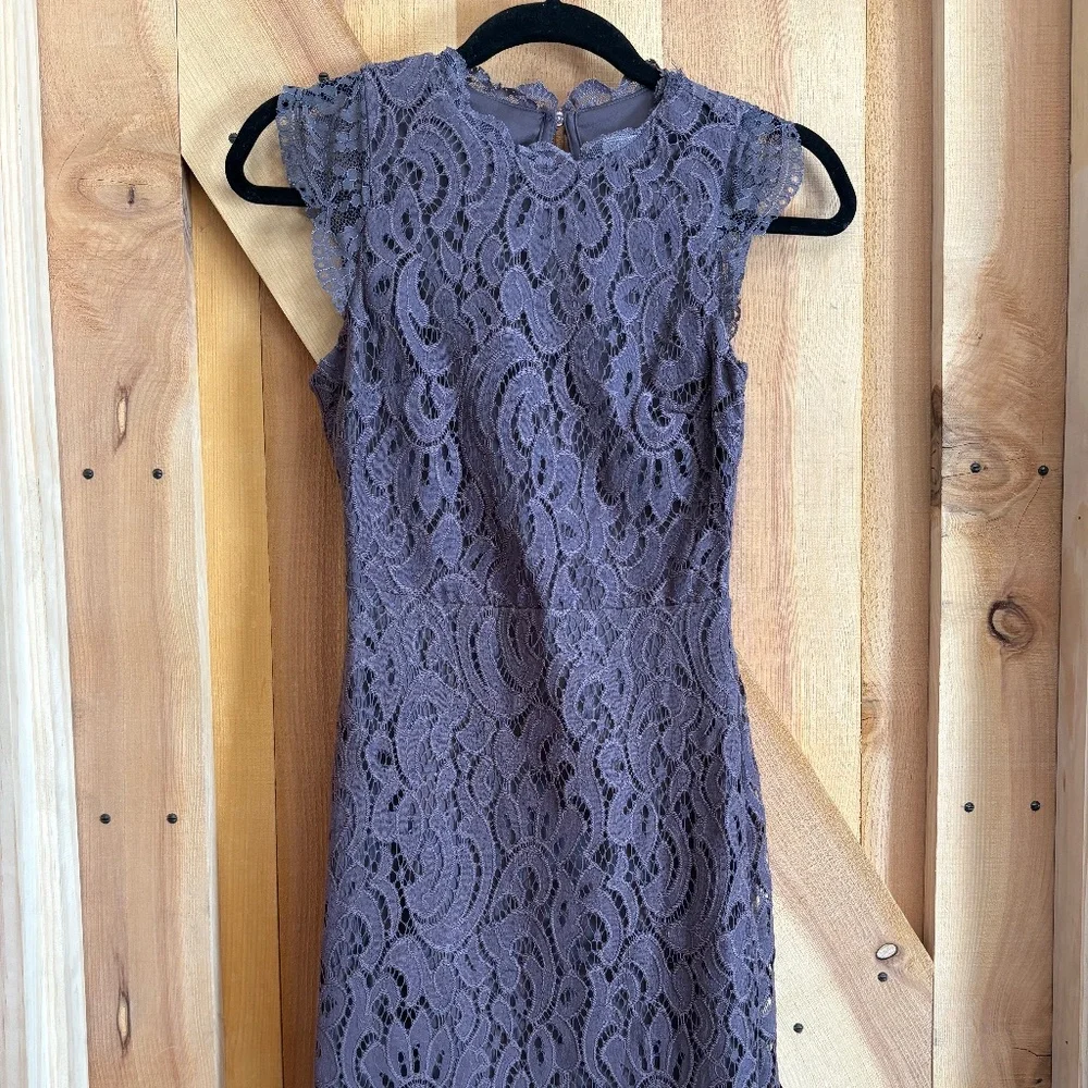 Purple Lace Dress Sz. XS - Picture 1 of 4